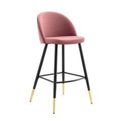 Ava Performance Velvet Bar Stools Set of 2