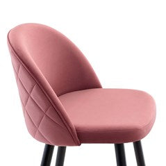 Ava Performance Velvet Bar Stools Set of 2