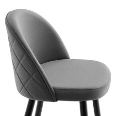 Ava Performance Velvet Bar Stools Set of 2