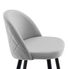 Ava Performance Velvet Bar Stools Set of 2