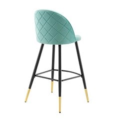 Ava Performance Velvet Bar Stools Set of 2