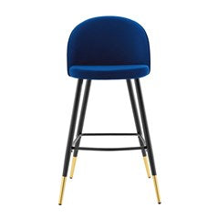 Ava Performance Velvet Bar Stools Set of 2
