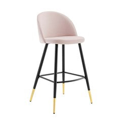 Ava Performance Velvet Bar Stools Set of 2