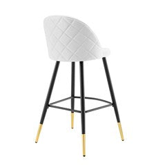 Ava Performance Velvet Bar Stools Set of 2