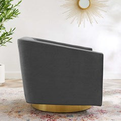 Arlo Accent Lounge Velvet Chair