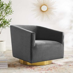 Arlo Accent Lounge Velvet Chair