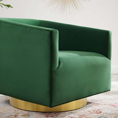 Arlo Accent Lounge Velvet Chair