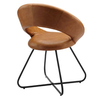 Alain Vegan Leather Dining Chair Set of 2