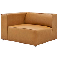 Lane Vegan Leather 5-Piece Sectional Sofa
