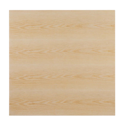 Tulip Style 36" Natural Wood Square Dining Table
