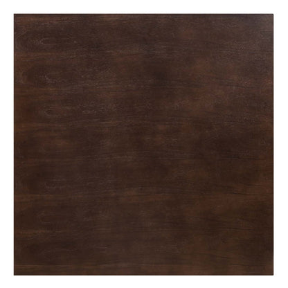 Tulip Style 40" Cherry Walnut Square Dining Table