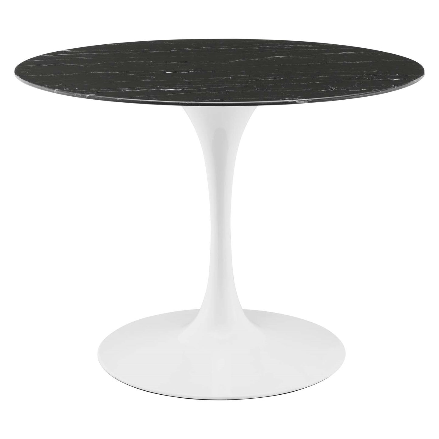 Tulip Style 40" Black Dining Table