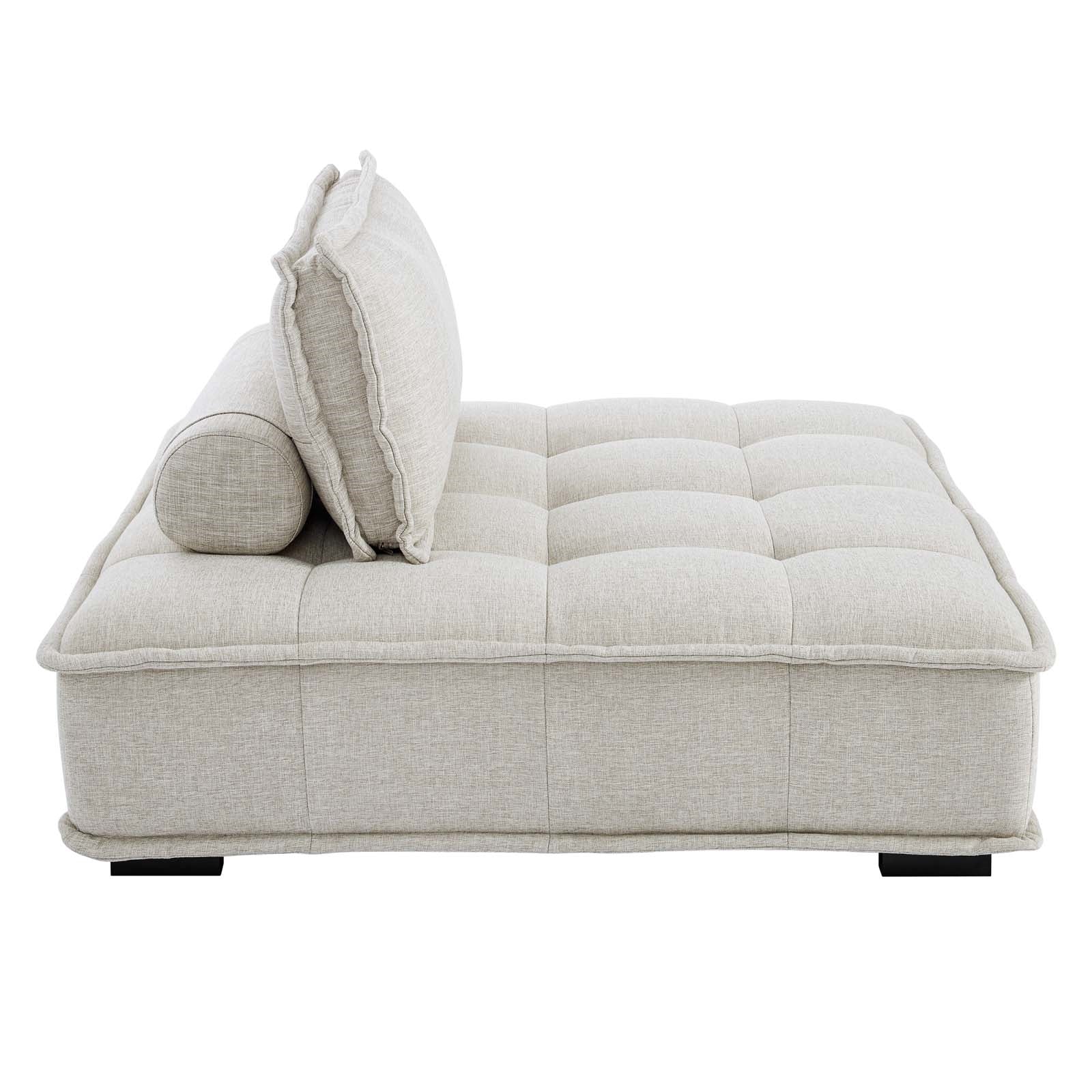 CASSIS Tufted fabric small sofa By JMS