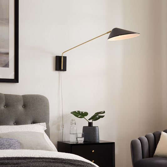 Haley 24" Swing Arm Wall Sconce