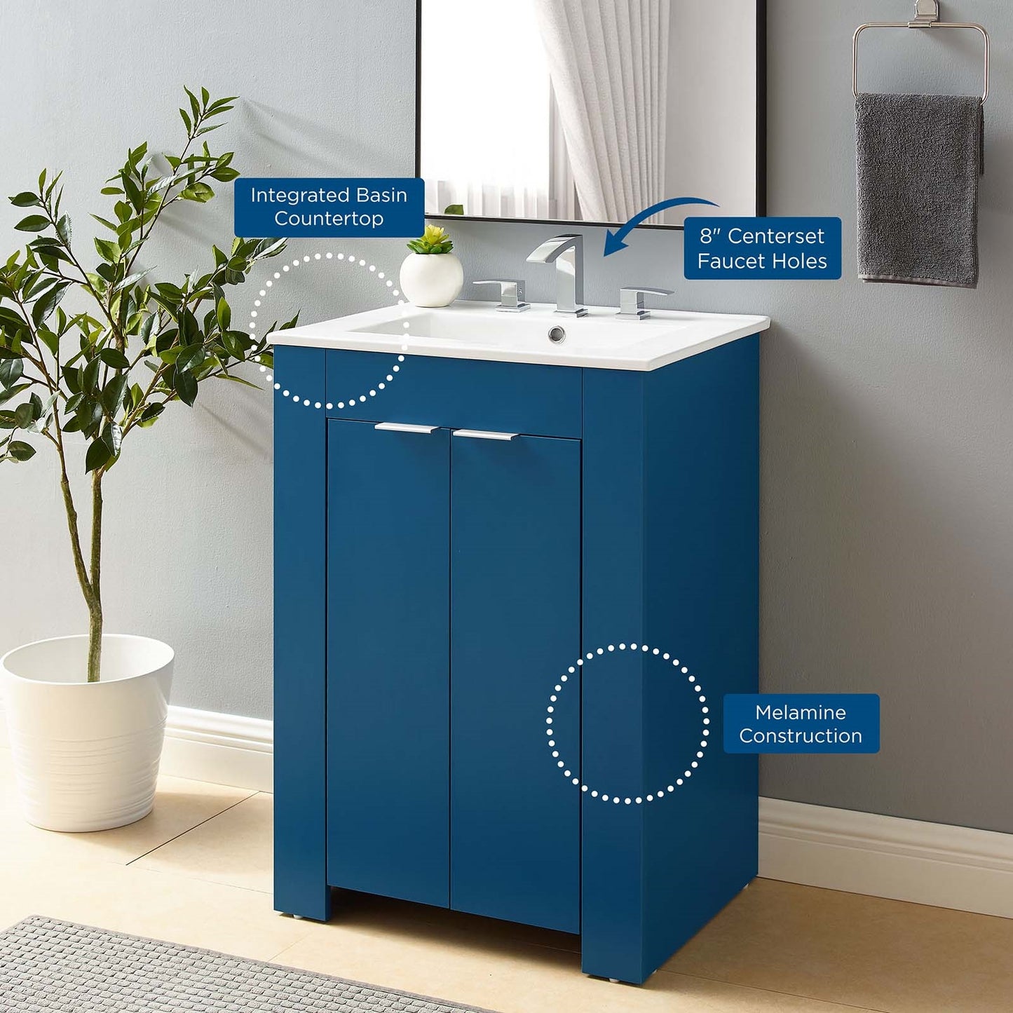 Ellis Modern Bathroom Vanity