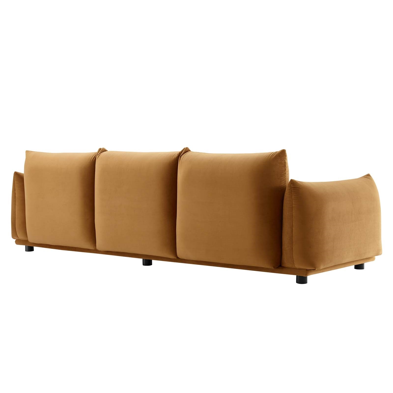 Levi Performance Velvet Sofa