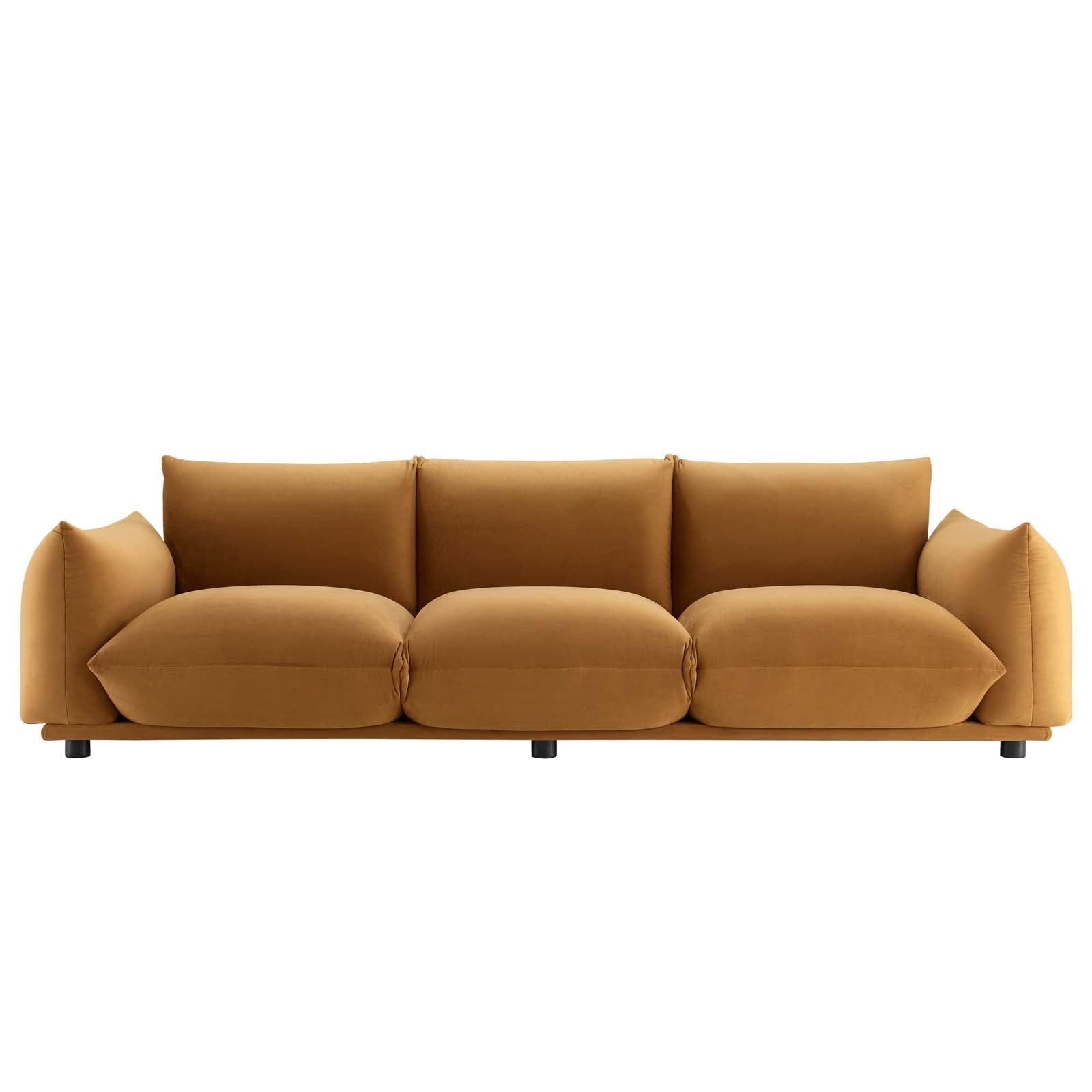 Levi Performance Velvet Sofa