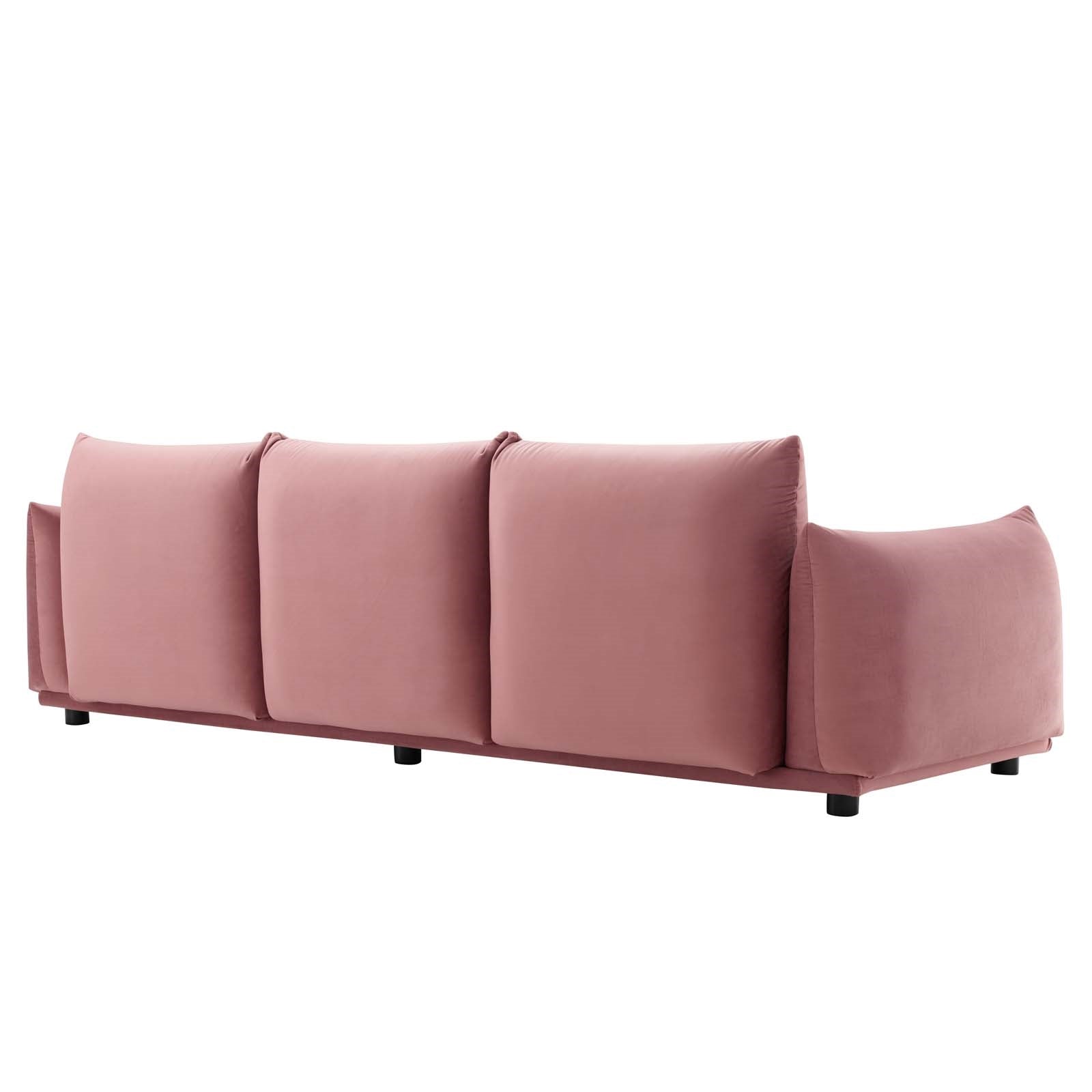 Levi Performance Velvet Sofa