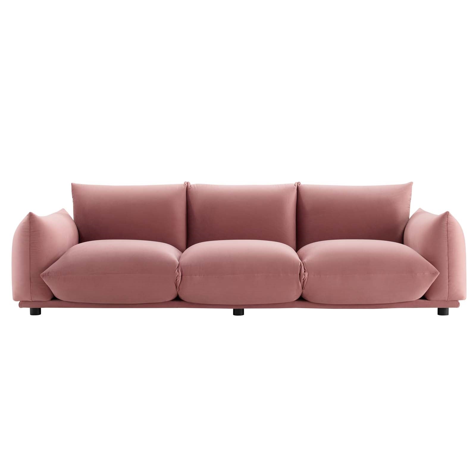 Levi Performance Velvet Sofa