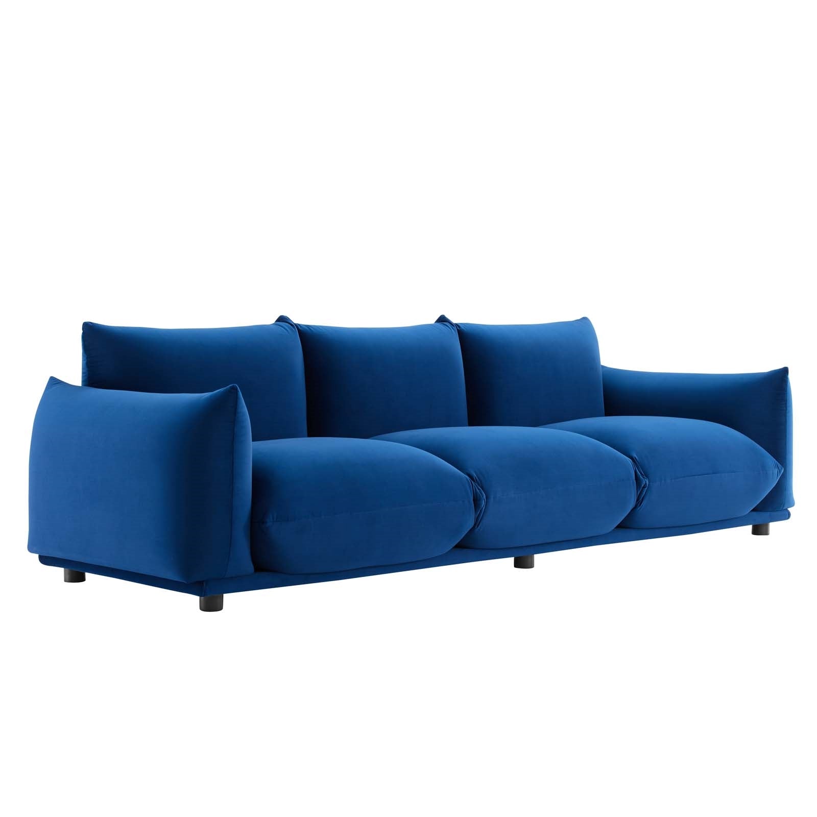 Levi Performance Velvet Sofa