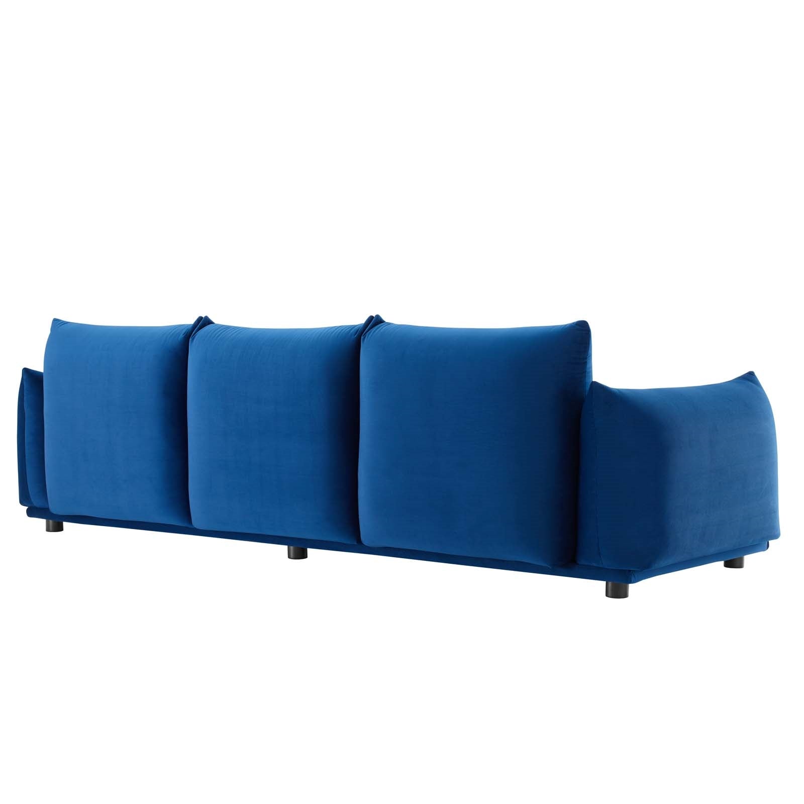 Levi Performance Velvet Sofa