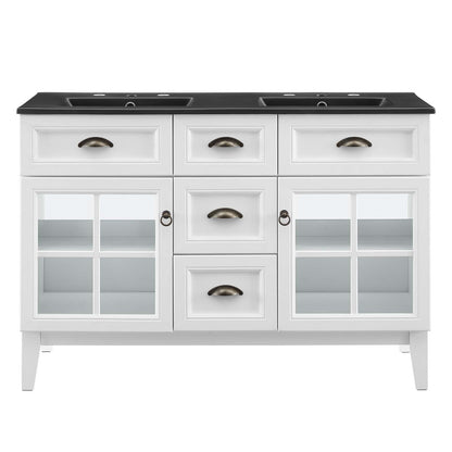 Colette 48" Double Bathroom Vanity Cabinet