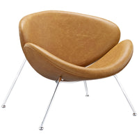 Bonnie Upholstered Vinyl Lounge Chair