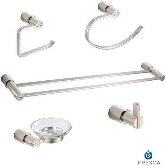 Fresca Magnifico 5-Piece Bathroom Accessory Set - living-essentials