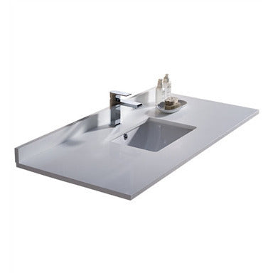 Fresca Oxford 48" Antique White Traditional Bathroom Vanity w/ 2 Side Cabinets - living-essentials