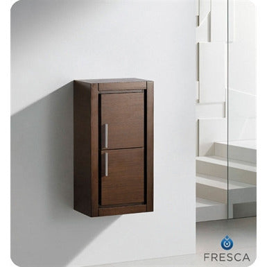 Fresca Allier 24" Wenge Brown Modern Bathroom Vanity w/ Mirror - living-essentials