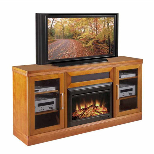 70" Console with E-Fireplace - living-essentials