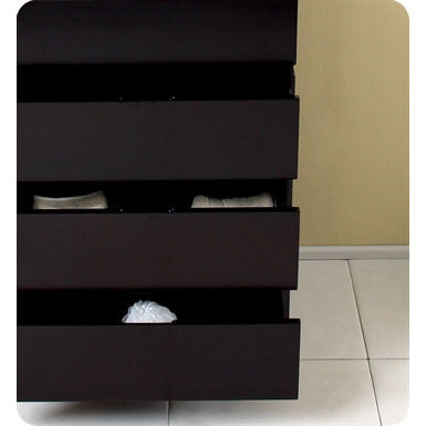 Fresca Amato Espresso Modern Bathroom Vanity w/ Medicine Cabinet - living-essentials