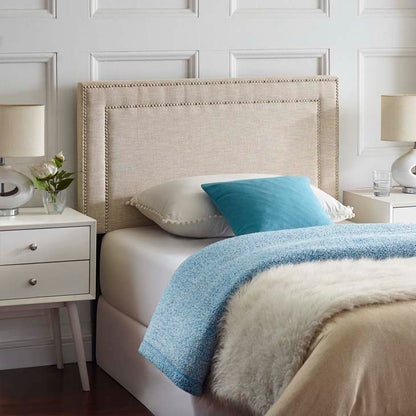 Jasmine Twin Fabric Headboard - living-essentials