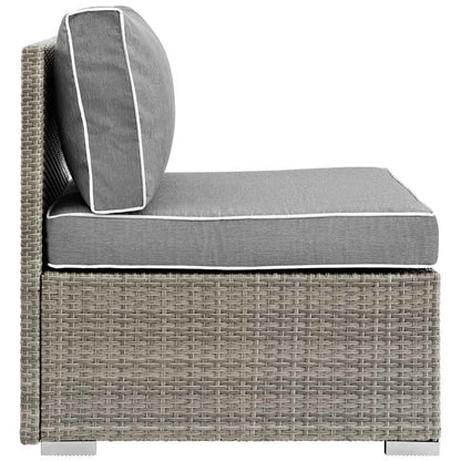 Rennie Outdoor Patio Armless Chair - living-essentials