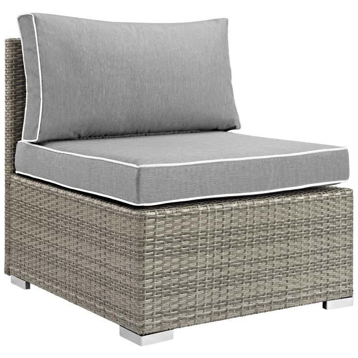 Rennie Outdoor Patio Armless Chair - living-essentials