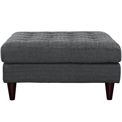 Empire Upholstered Large Ottoman - living-essentials