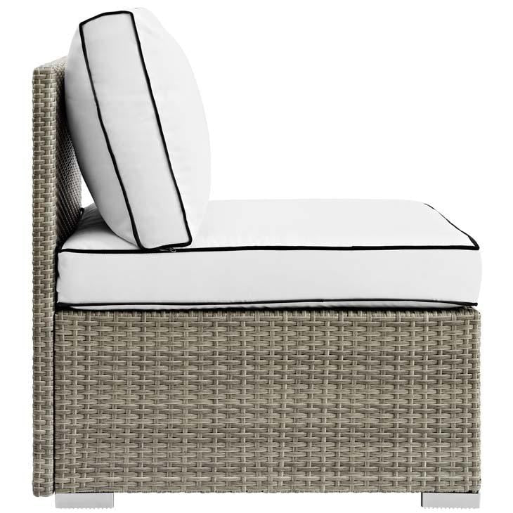 Rennie Outdoor Patio Armless Chair - living-essentials