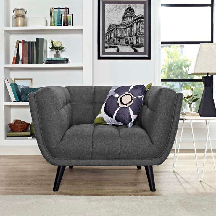 Becca Upholstered Fabric Chair - living-essentials