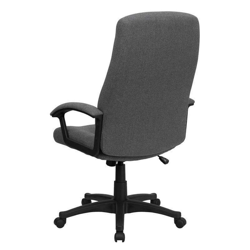 Gray Fabric Office Chair - living-essentials