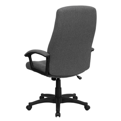 Gray Fabric Office Chair - living-essentials