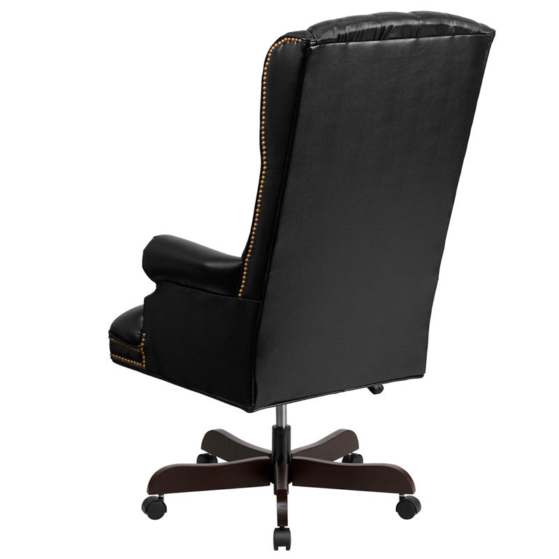 Oxford Tufted Executive Leather Office Chair - living-essentials
