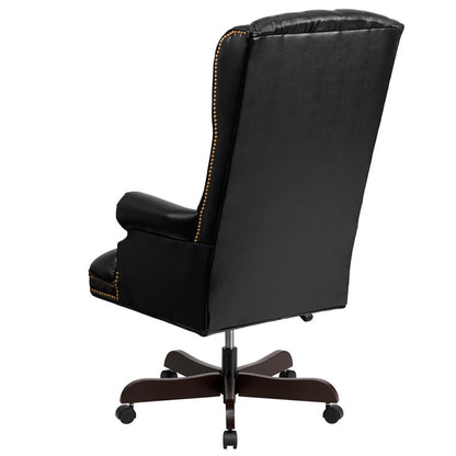 Oxford Tufted Executive Leather Office Chair - living-essentials