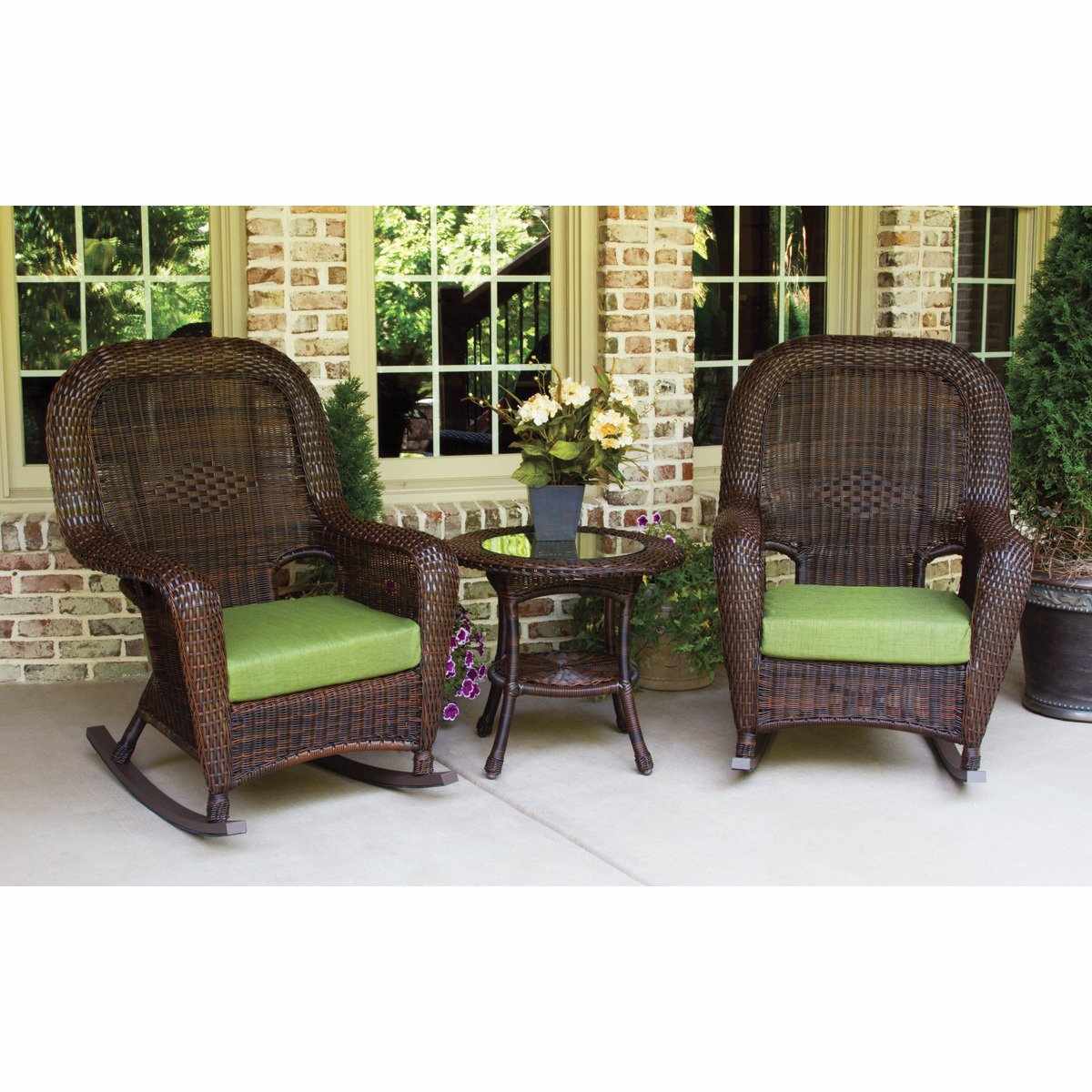 Lexington 3 Piece Rocking Chairs & End Table Bundle - living-essentials