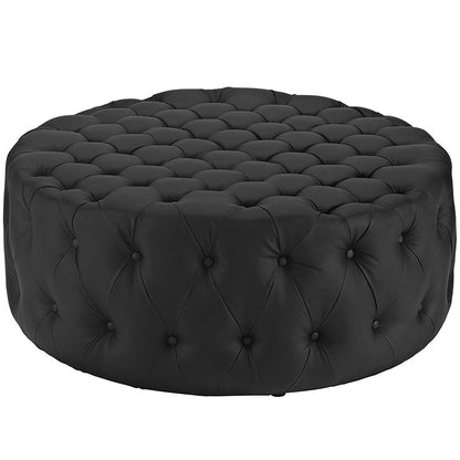 Love Vinyl Ottoman - living-essentials