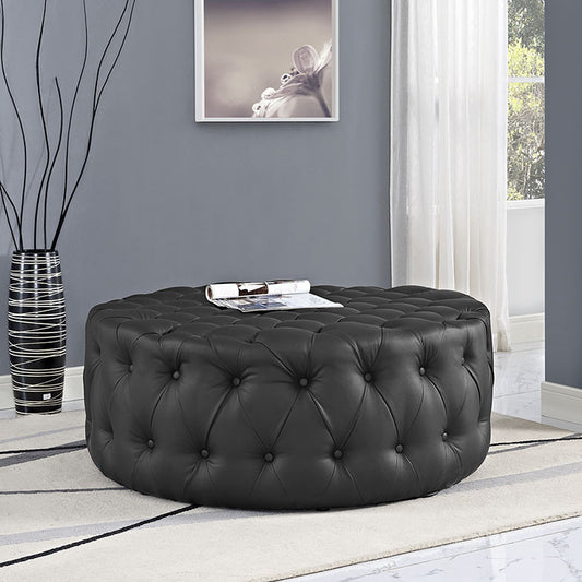 Love Vinyl Ottoman - living-essentials