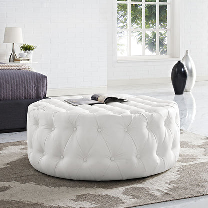 Love Vinyl Ottoman - living-essentials