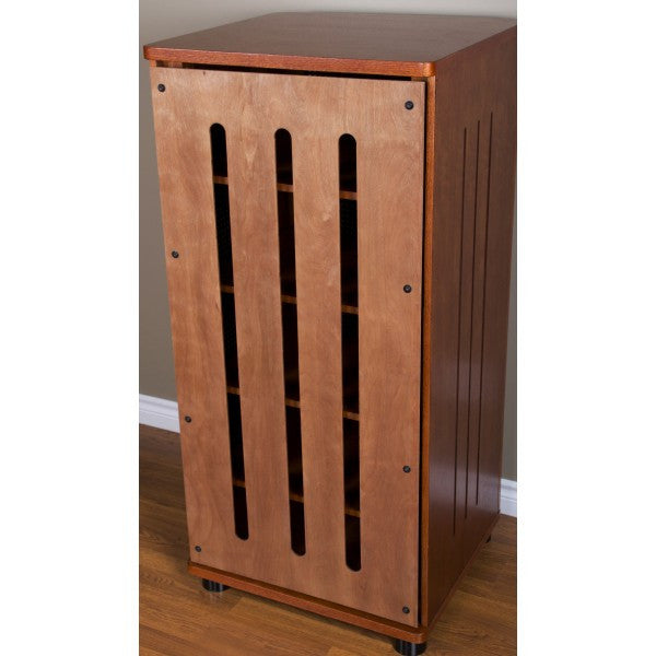 PLATEAU LSX-A 52 W Wood 52" Tall Audio Stand, Walnut finish - living-essentials