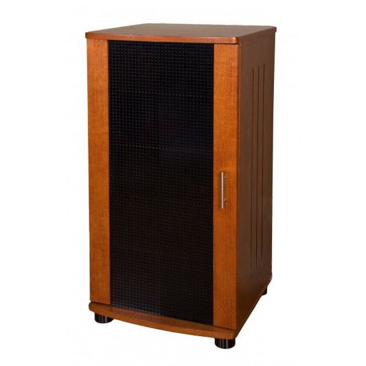 PLATEAU LSX-A 52 W Wood 52" Tall Audio Stand, Walnut finish - living-essentials