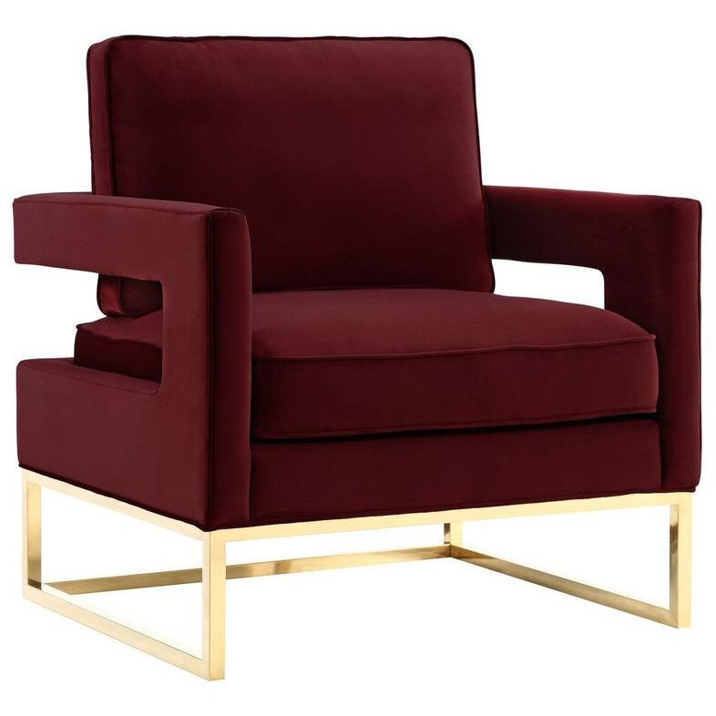 Alfred Velvet Lounge Chair - living-essentials