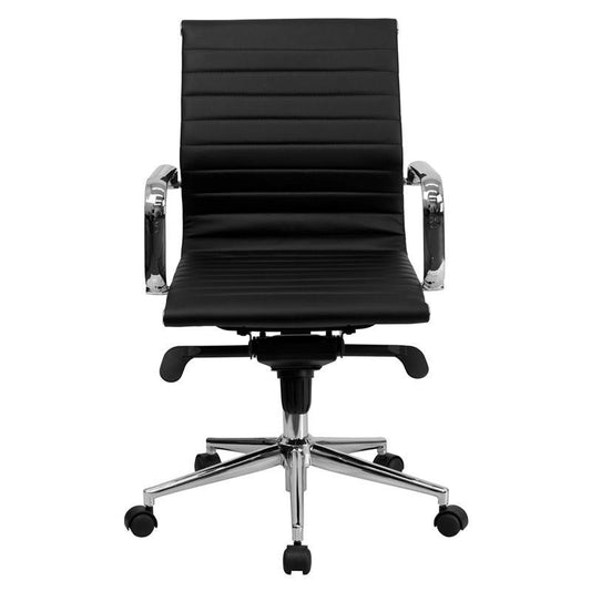 Charles Mid-Back Swivel Office Chair - living-essentials